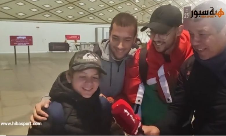 ارتسامات اصغر مشجع مغربي بعد تأهل أسود الأطلس إلى نصف نهائي المونديال