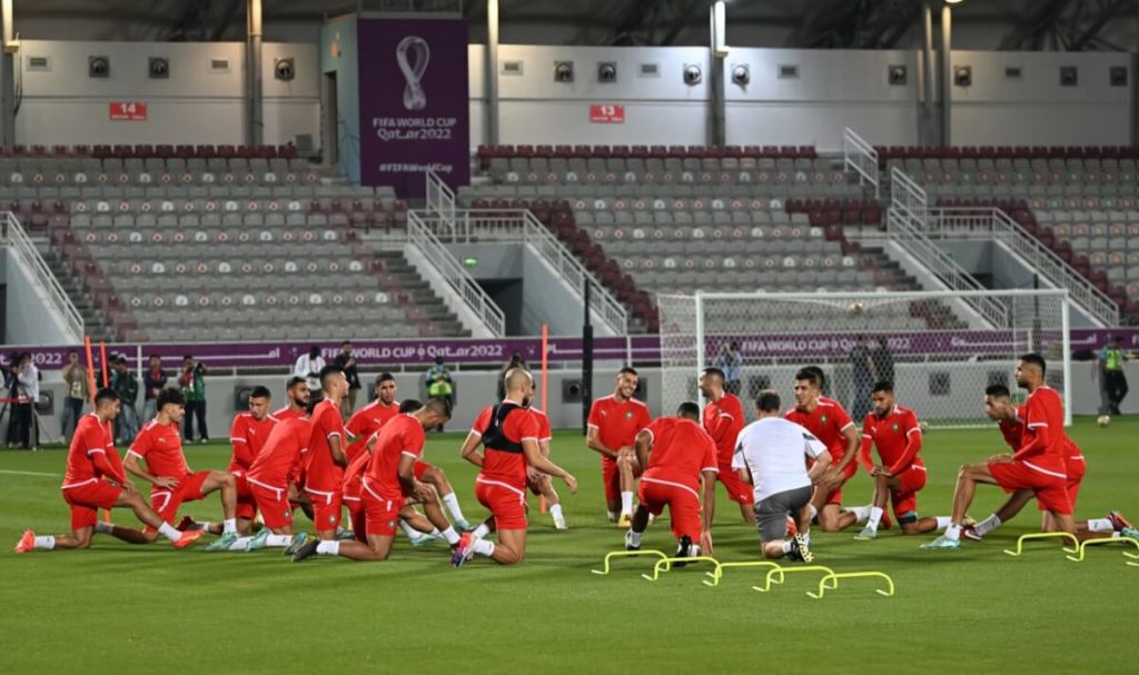 المنتخب الوطني ينهي تحضيراته لمواجهة كرواتيا في مباراة ترتيب المونديال