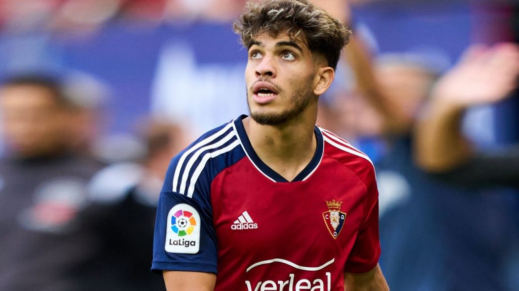 12 دقيقة للزلزولي مع أوساسونا أمام ريال سوسييداد في الليجا