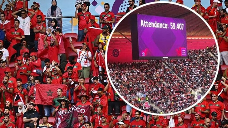 الجمهور المغربي يثير قلق مدرب الديكة ديشان