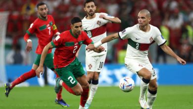 بيبي يبرر خسارة البرتغال أمام المغرب بالتحكيم.. ويصرح :"غير معقول أن يكون حكم المباراة من الأرجنتين"