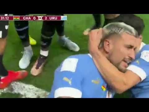 أهداف مباراة أوروغواي 2-0 غانا (كأس العالم)