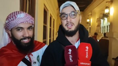مشجع مغربي سافر من كندا إلى قطر لمساندة اسود الأطلس في كأس العالم