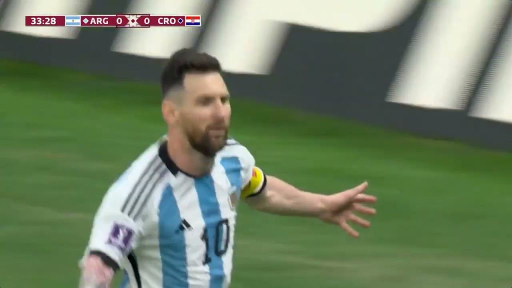 أهداف مباراة الأرجنتين 3-0 كرواتيا (نصف نهائي كأس العالم)