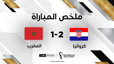 ملخص مباراة المغرب ضد كرواتيا