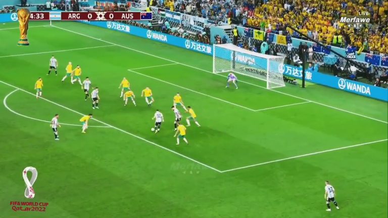 أهداف مباراة الأرجنتين 2-1 أستراليا (ثمن نهائي كأس العالم)