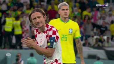 شاهد ركلات الترجيح في مباراة كرواتيا ضد البرازيل