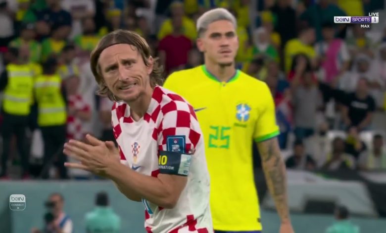 شاهد ركلات الترجيح في مباراة كرواتيا ضد البرازيل
