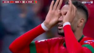 ملخص مباراة المغرب 1-0 البرتغال في ربع نهائي كأس العالم