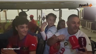أجي أجي ، مشجع مغربي بعد تأهل التاريخي لنصف نهائي كاس ألعالم قطر