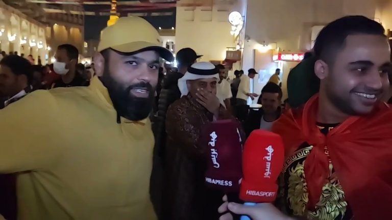 مشجع تونسي وآخر ليبي يعلقان على تأهل المنتخب الوطني إلى نصف نهائي كأس العالم