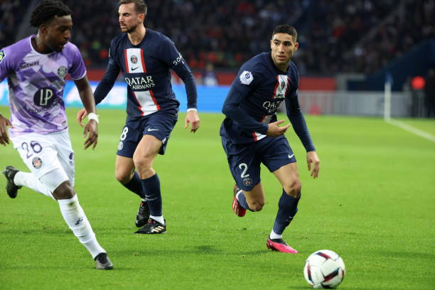 سجل هدفا وصنع آخرا.. حكيمي يقود باريس سان جيرمان للفوز أمام تولوز في الدوري الفرنسي