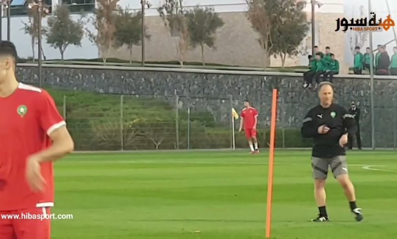 (فيديو) تداريب انفرادية لأشرف حكيمي قبل مباراة المغرب والبرازيل