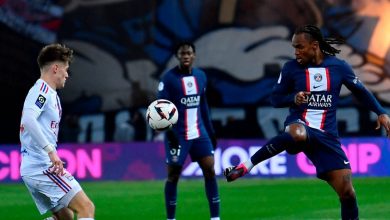باريس سان جيرمان يسقط على أرضه أمام ليون في الدوري الفرنسي