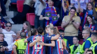 تتويج سيدات برشلونة بلقب دوري أبطال أوروبا