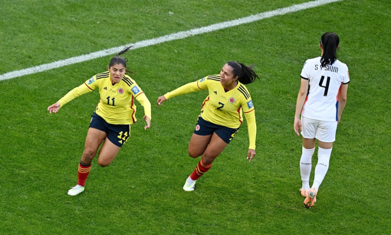 كولومبيا تفوز على كوريا الجنوبية في كأس العالم للسيدات