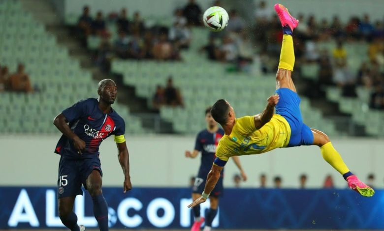 باريس سان جيرمان يتعادل مع النصر السعودي في مباراة ودية