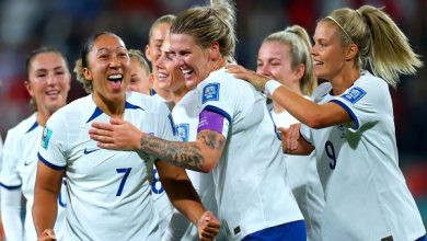 إنجلترا تفوز على كولومبيا وتعبر نحو المربع الذهبي لمونديال السيدات