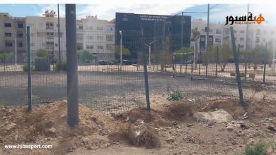(فيديو) ملعب للقرب بحي الهدى بأكادير في حالة كارثية