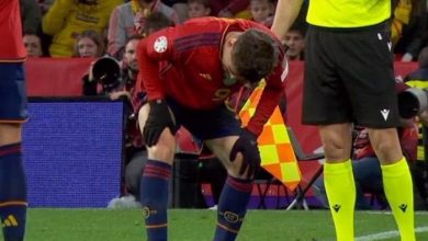 إصابة “خطيرة” تهدد موسم نجم برشلونة ومنتخب إسبانيا