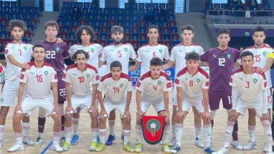 الفوتسال.. المنتخب المغربي لأقل من 19 سنة يفوز على أذربيجان