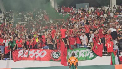 (فيديو) النشيد الوطني المغربي يزلزل مدرجات ملعب لورون بوكو خلال مباراة الأسود ضد زامبيا