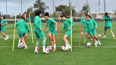 المنتخب النسوي يستأنف تدريباته استعدادا لمواجهة تونس في تصفيات أولمبياد “باريس 2024”