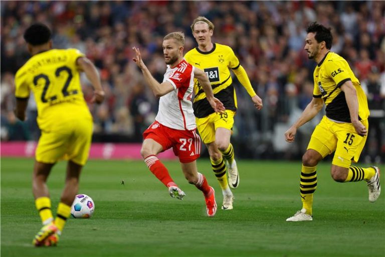 البايرن ميونخ يسقط أمام دورتموند ويقترب من خسارة لقب الدوري