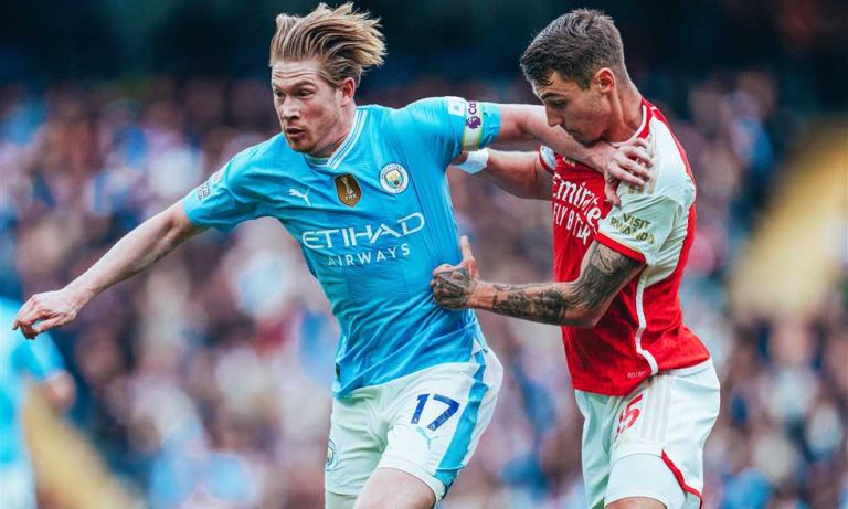 التعادل يحسم قمة مانشستر سيتي وأرسنال في الدوري الإنجليزي الممتاز