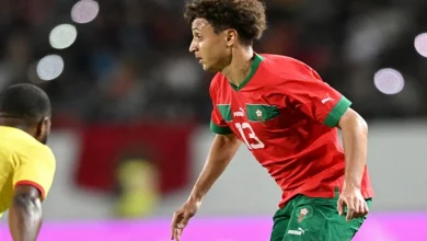 بنصغير: فخور باللعب للمتتخب المغربي.. وسعيد بالمشاركة في مباراة كاملة