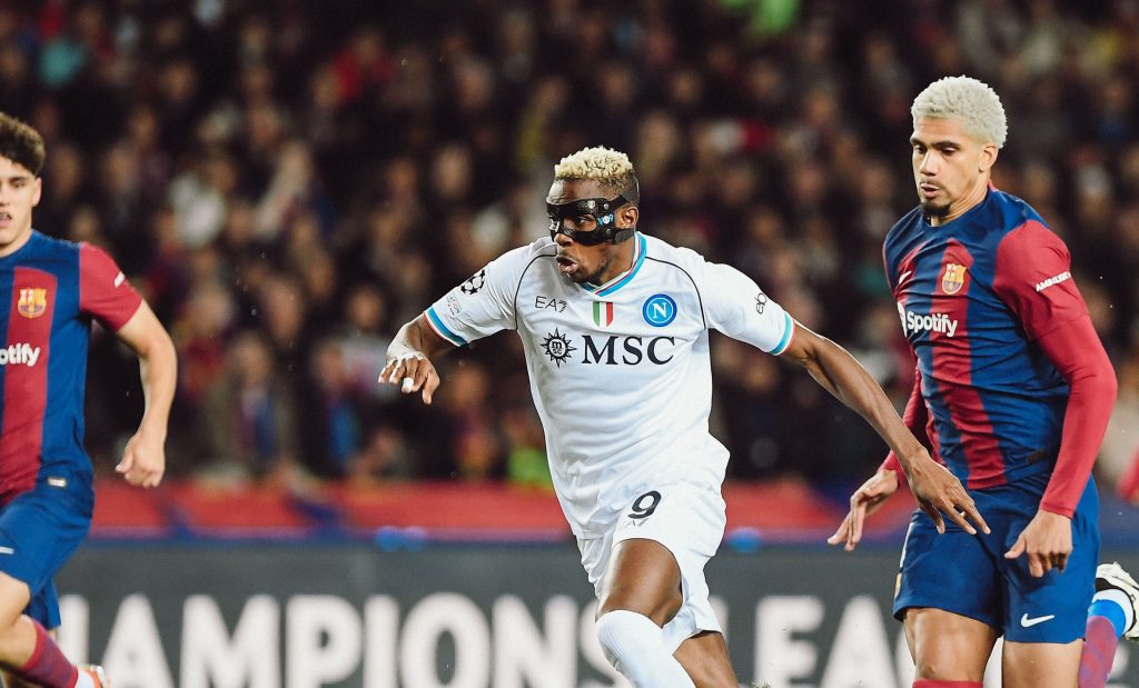 برشلونة يفوز على نابولي ويتأهل إلى ربع نهائي دوري الأبطال