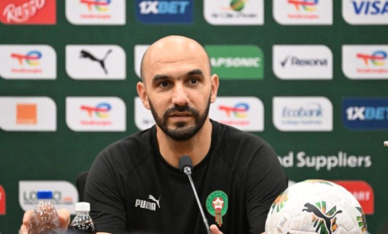 الركراكي .. نحن في السكة الصحيحة للتحضير للاستحقاقات القادمة