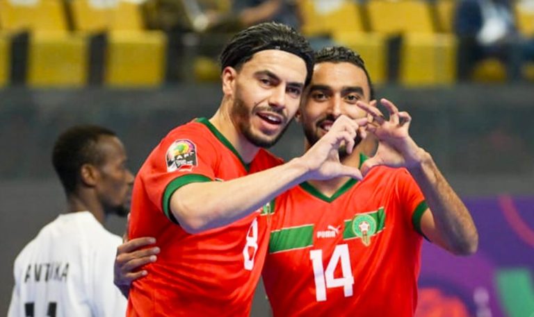 منتخب الفوتسال يفوز على غانا في كأس أمم أفريقيا