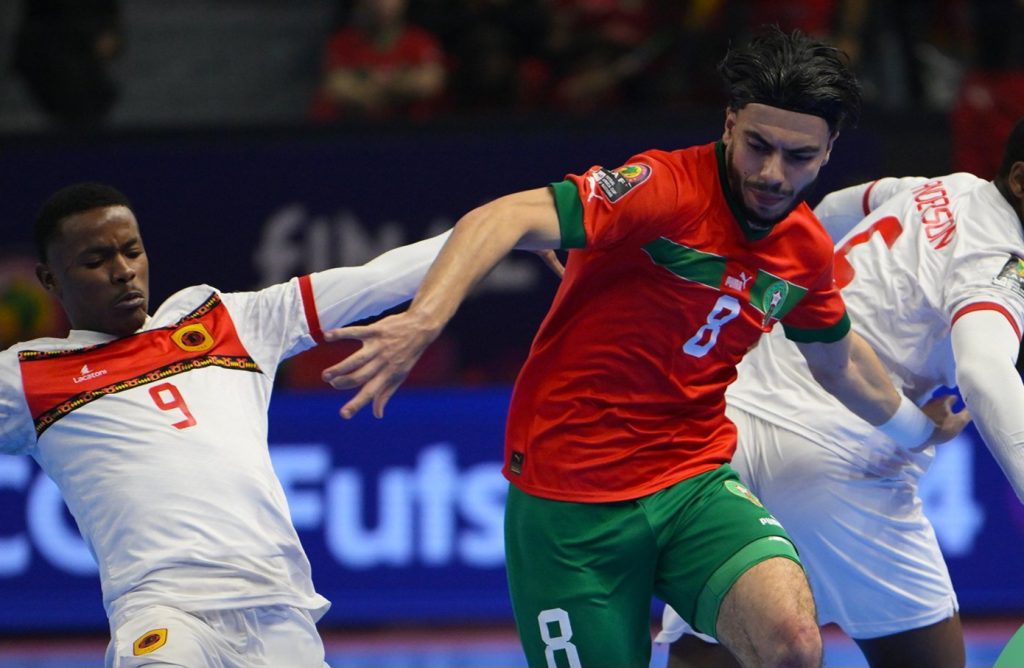 المنتخب الوطني يفوز على أنغولا ويتوج بطلا لكأس أفريقيا للفوتسال