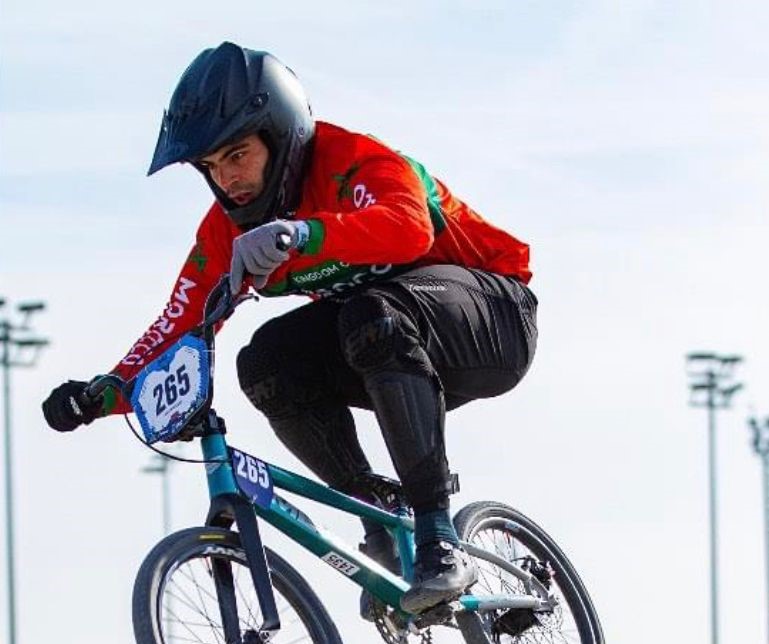 نديم لغموشي يشارك في السباقات التجريبية لدورة باريس 2024 الأولمبية