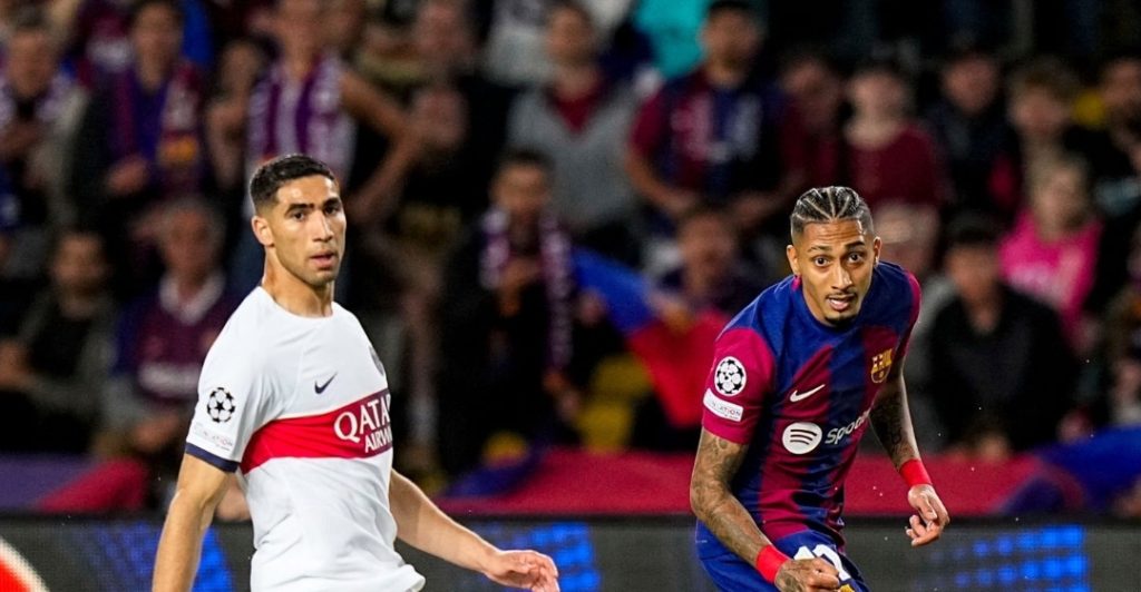 بمساهمة من حكيمي.. باريس سان جيرمان يحقق "الريمونتادا" أمام برشلونة ويتأهل إلى نصف نهائي دوري الأبطال