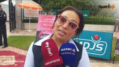 تكريم الفنانة بشرى أهريش في النسخة 14 من سباق النصر النسوي