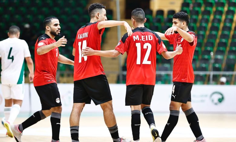 مصر تفوز على ليبيا في كأس أفريقيا للفوتسال "المغرب 2024"