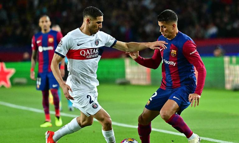 حكيمي يحول حياة كانسيلو إلى جحيم في برشلونة