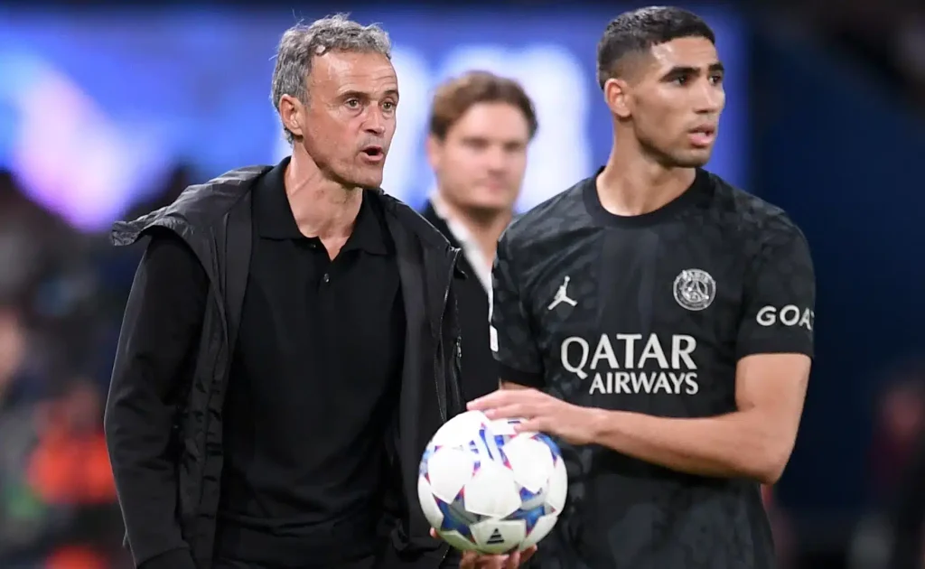 حكيمي يضع إنريكي في أزمة قبل مواجهة برشلونة