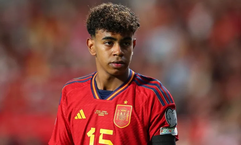 لامين يامال يثير الرعب في برشلونة بعد مباراة إسبانيا ضد الدنمارك لامين يامال يثير الرعب في برشلونة بعد مباراة إسبانيا ضد الدنمارك