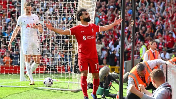 الدوري الإنجليزي.. محمد صلاح يقود ليفربول للفوز أمام توتنهام