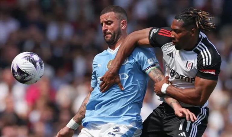 المان سيتي يقفز لصدارة البريميرليج من بوابة فولهام