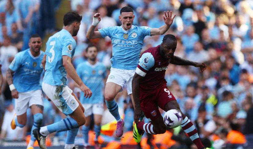 مانشستر سيتي يفوز على وست هام ويتوج بطلا للدوري الإنجليزي