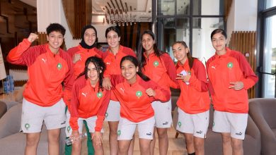المنتخب النسوي لأقل من 17 سنة يصل إلى الجزائر