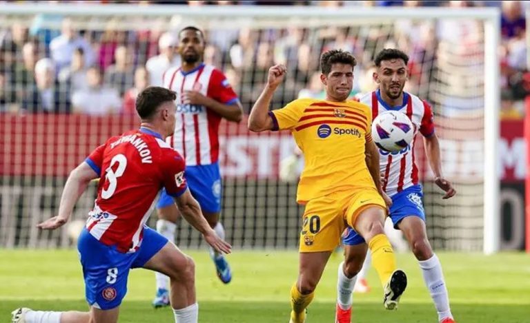 برشلونة يسقط أمام جيرونا ويعلن ريال مدريد رسميا بطلا لليغا