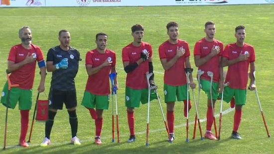 المنتخب الوطني لمبتوري الأطراف يواجه غانا في نهائي كأس أفريقيا