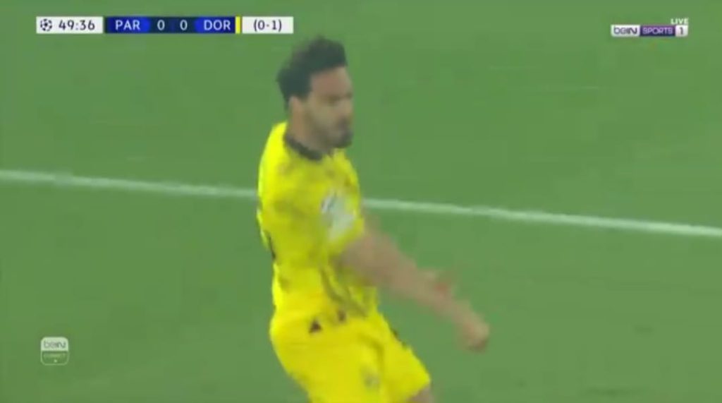 هدف فوز بوروسيا دورتموند أمام باريس سان جيرمان