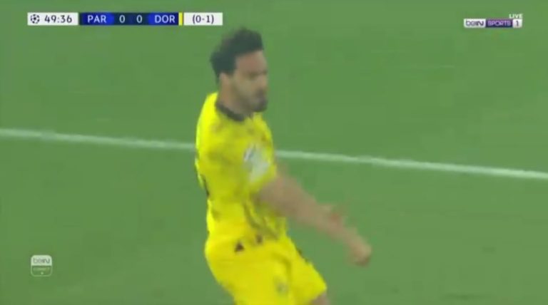 هدف فوز بوروسيا دورتموند أمام باريس سان جيرمان