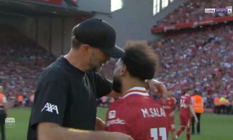 (فيديو) لاعبو ليفربول يودعون مدربهم يورغن كلوب في آخر يوم له في قلعة الأنفيلد (فيديو) لاعبو ليفربول يودعون مدربهم يورغن كلوب في آخر يوم له في قلعة الأنفيلد